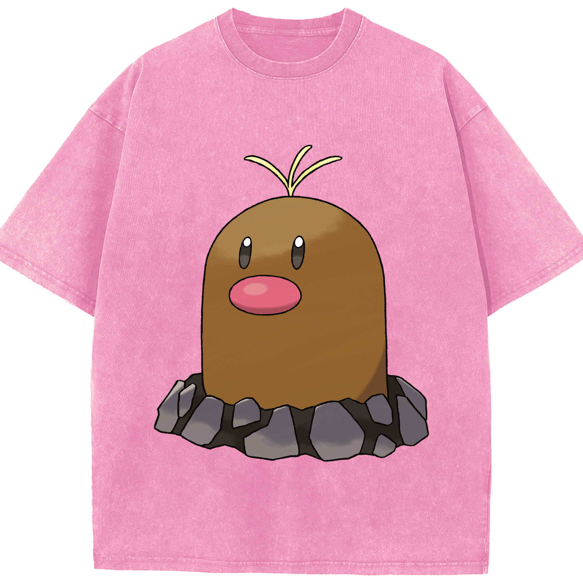 （画像用） ポケットモンスター Pokémon 綿100% ヴィンテージ風 半袖Tシャツ（フロントプリント）